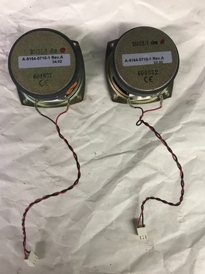 Lot of 2 Alarm Speaker A-9164-0710-1 Rev.A B66BB 8 ohm for Viridia 50XM