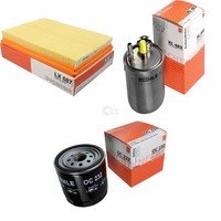 Mahle / Knecht Kraftstofffilter KL 483 Luftfilter LX 687 ÖLfilter OC 232