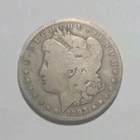 1893 Morgan Silver Dollar San Francisco Circulated $1 Coin 0.9 Fineness