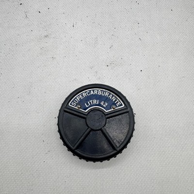 LANCIA Fulvia 1.3 1969-1972 Original Tankdeckel Superbenzin 42 Liter Schwarz