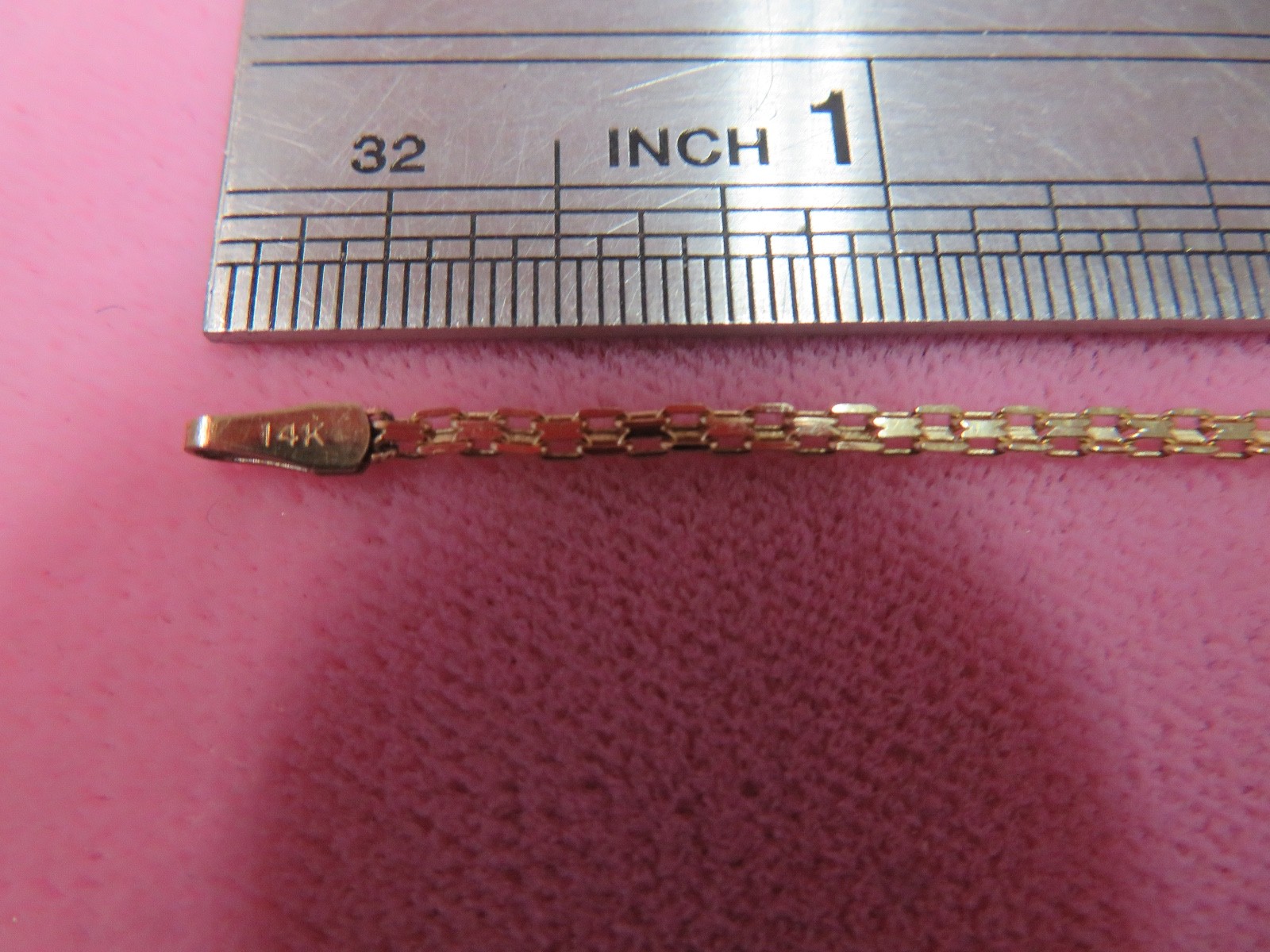 Vtg 14k Solid Yellow Gold Ruby Diamond Bismark Me… - image 2