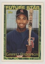 1994 Topps Future Star Garret Anderson #84 07v0