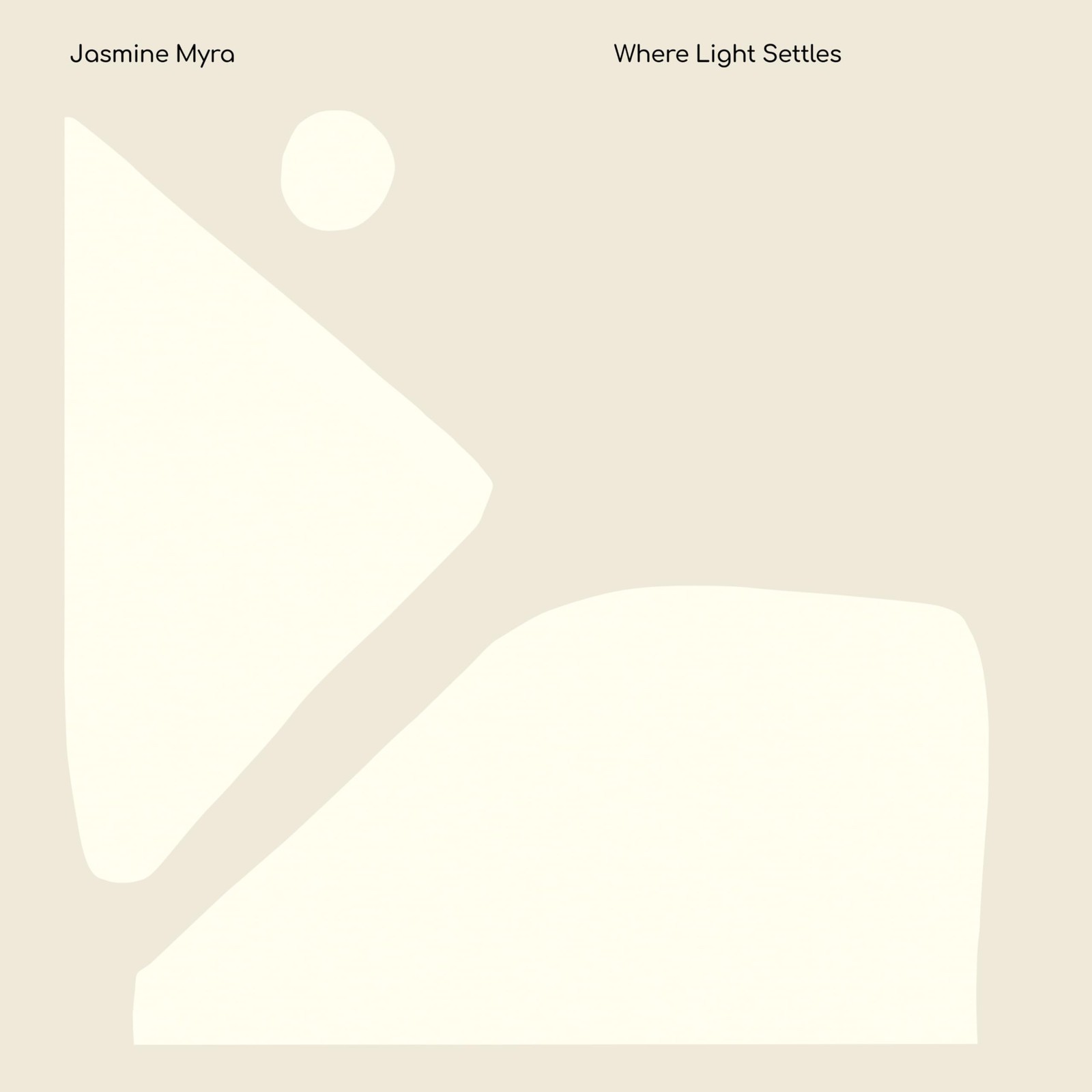 Jasmine Myra WHERE LIGHT SETTLES From Japan CD 9tracks