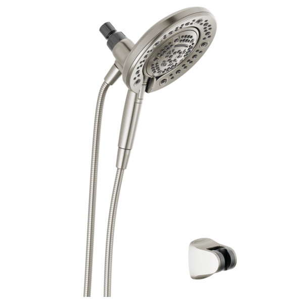 Delta 75687DSN In2ition&reg; 7-Setting Two-in-One Shower - Sati