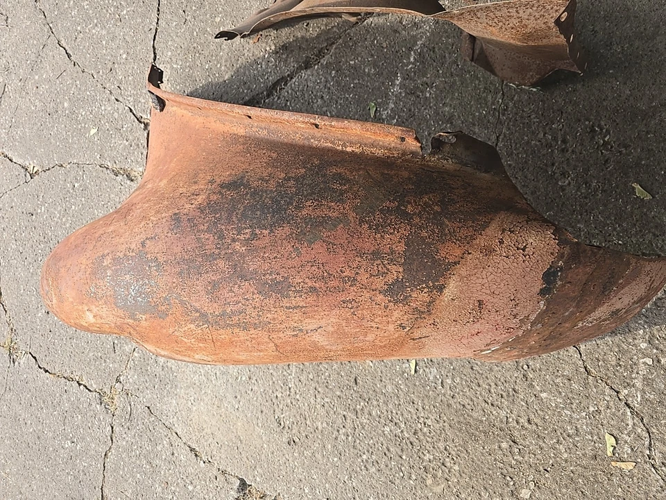 1938 WILLYS OVERLAND КУПЕ СЕДАН ПЕРЕДНЕЕ КРЫЛО LH 38 АВТОМОБИЛЬ ЗАПЧАСТИ ВНУТРЕННЯЯ ПАНЕЛЬ - Изображение 4 из 4