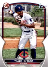 Yilber Herrera 2023 Bowman Prospects #BP-86 Minnesota Twins Baseball Card