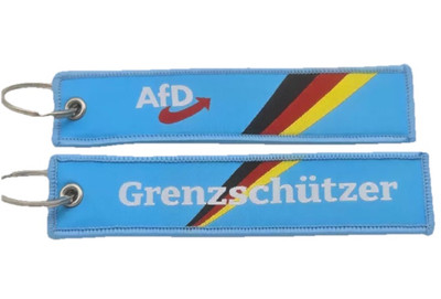  AFD Schlüsselanhänger  Grenzschützer    NEU   Alternative für Deutschland