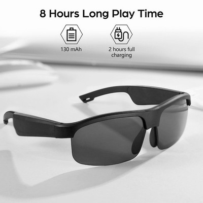 Wireless Smart Glasses Audio Bluetooth Glasses Sunglasses for Calls&Music,Drive