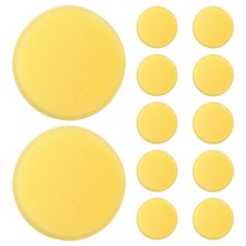 12 Pcs Painting Sponge Art Sponges for Watercolor Round Synthetic