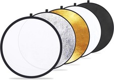 Etekcity 24" 5-In-1 Photography Reflector, Multi-Disc Light Reflectors