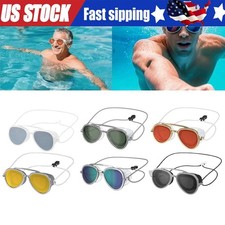 Speedo Sunny G Mariner Mirrored Women Men Swim Goggles Anti Fog UV Protection OY