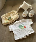 Vintage Cabbage Patch Kids Holland Set: Dutch Shoes, Hat, Tee Shirt And Bag