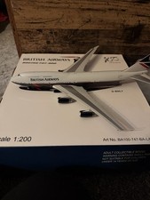 Inflight200,Landor Boeing 747-400 G-BNLY With Stand 100 year anniversary