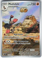 Mudsdale - 175/162 Pokemon SV05: Temporal Forces Holo Illustration Rare NM on eBay