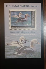 2009 Federal Duck Stamp Mini-Sheet - RW76b