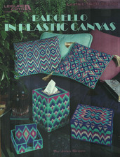 Bargello Tissue Cover Coasters Box & Pillows ...
