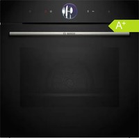 Bosch Dampfbackofen Einbau 71L Schwarz Serie 8 HSG7364B1 Airfry 60Cm