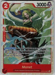 Monet OP10-016 Super Rare Royal Blood One Piece TCG