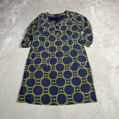 boden green corduroy dress Evelyn Cord Shift Dress-Green Fir