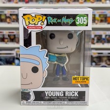 Figura de juguete Funko Pop Animación Young Rick and Morty Hot Topic 305 ciencia ficción comedia de situación