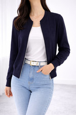 LAUREL Jacke Damen Schwarz Blazer Sakko Blouson DE 38 M Seide Elegant Np 359 Neu