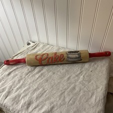 Vintage Inspired Decorative Rolling Pin With ...