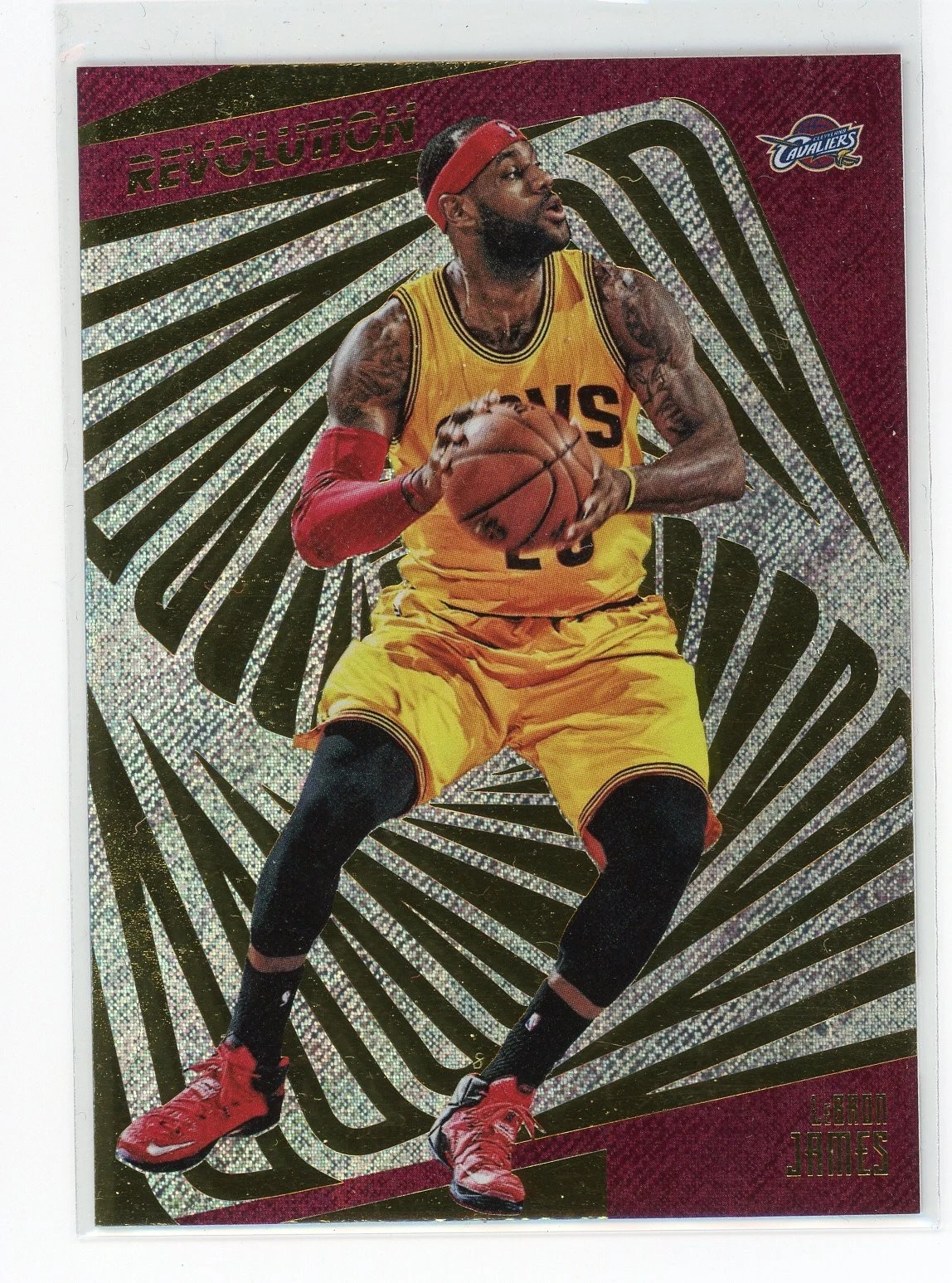 2015-16 Panini Revolution LeBron James #56