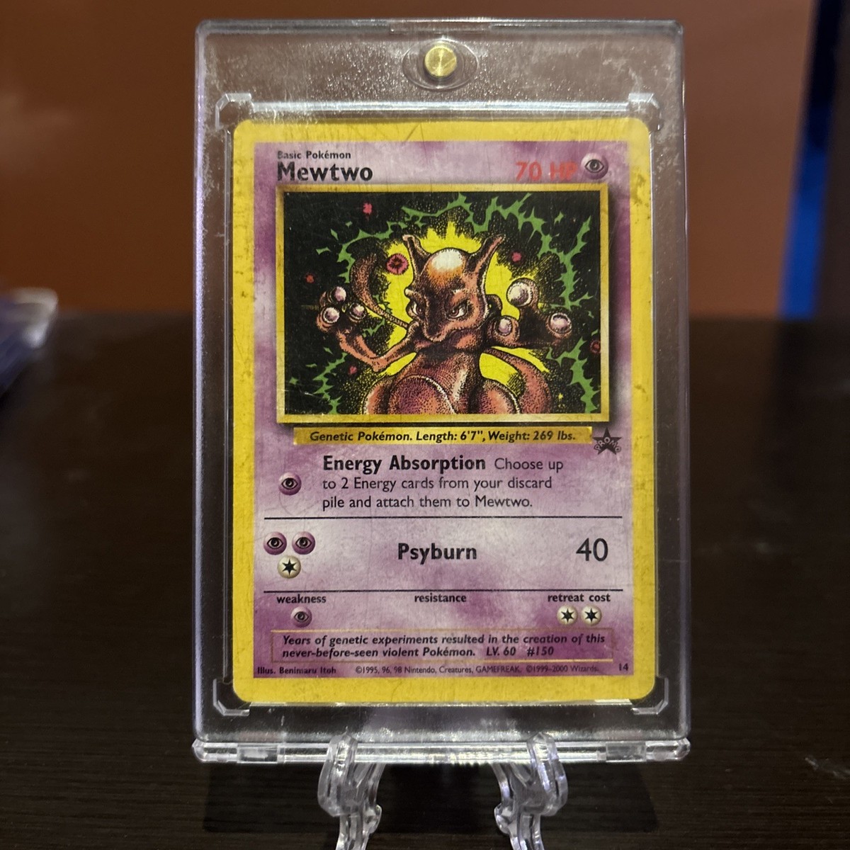 Mewtwo #14 - Black Star Promo - Non-Holo Movie Pokemon Card | eBay