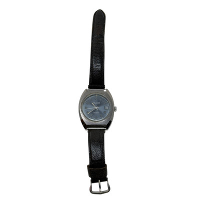 Vintage Waltham Electrodyne Swissonic Incabloc Men's Watch Base Metal Stainless