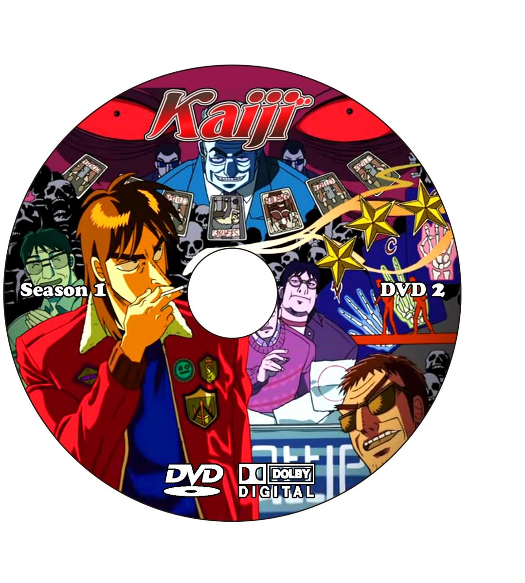 ANIME, KAIJI ,1ST,2ND, 6 DVD , 52 EPISODES, JAP/AUDIO, 1 BOX, 2011