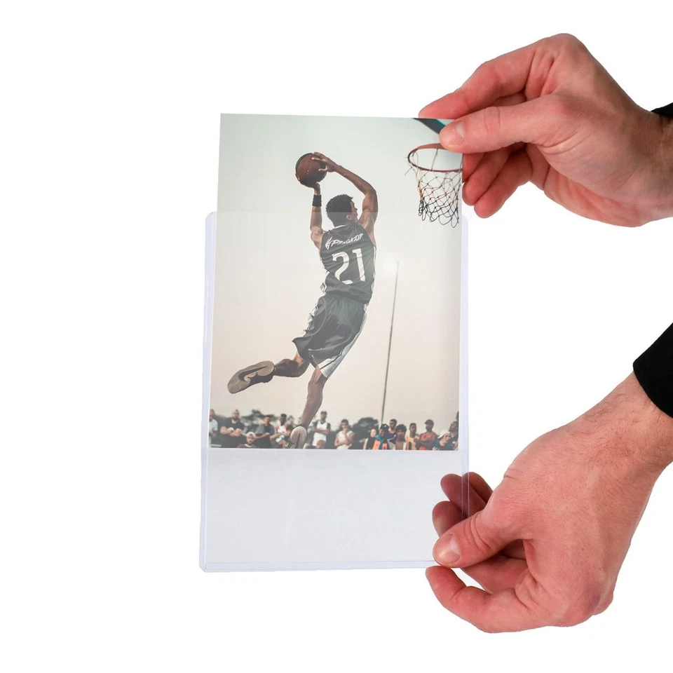 1x BCW 5 x 7″ Photo Print Toploader + SLEEVE Postcard Toploader Protector - image 4 of 4