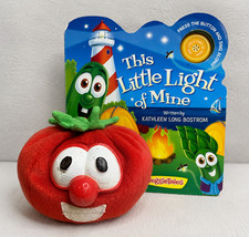 VTG VeggieTales Bob the Tomato Plush w/ This Little Light Book READ