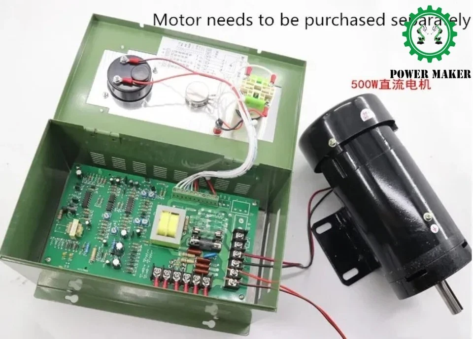 2HP DC Governor 1.5KW High Power 220V DC Motor Governor Motorcontrollers - Image 4 of 4