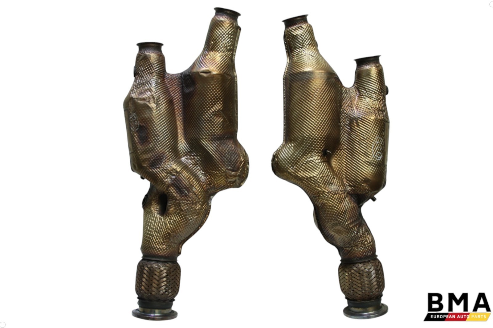 Lamborghini SVJ Rear Left & Right Exhaust Manifold Set (2) 2020 - 2022 OEM 7K