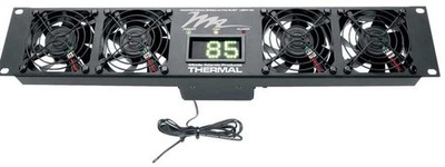 NEW SEALED Middle Atlantic Products UQFP-4D Ultra Quiet Fan Panel 2U 100CFM 110V