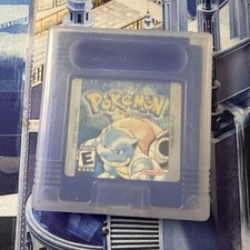 WORN LABEL  Pokemon Blue Version (Game Boy) 100% Authentic NEW BATTERY INSTALLED