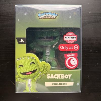 #ad Youtooz PlayStation Sackboy Glow In The Dark Target Vinyl 1024 4000 IN HAND $59.00