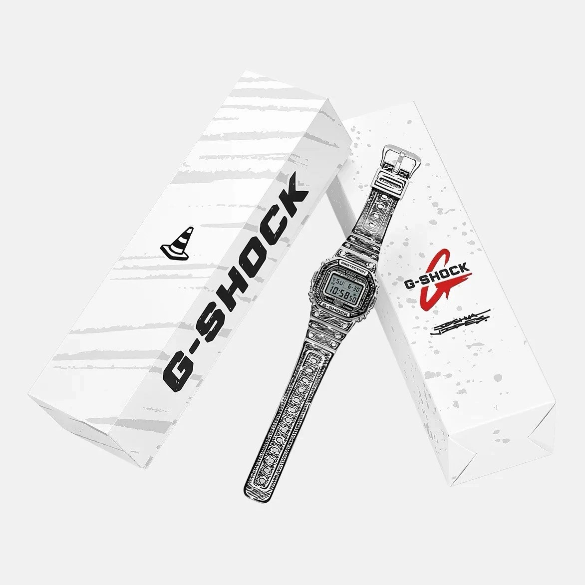 Casio G-Shock x Joshua Vides Collaboration DW5600JV-7 Brand New