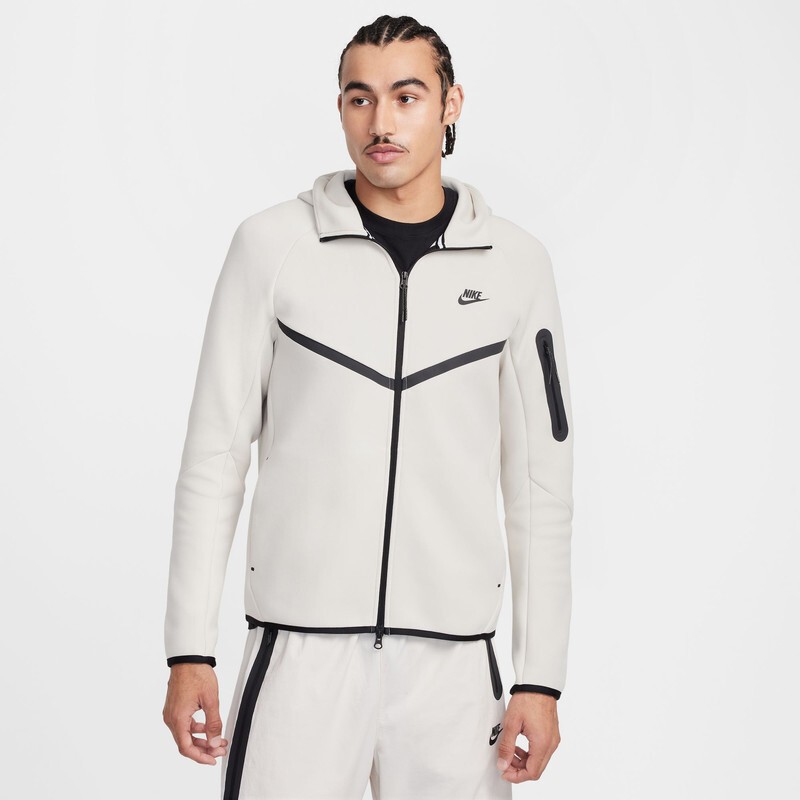 00's NIKE Airflow Hoodie Jacket テック Nike Sportswear SPORTSWEAR TECH - Zip-up sweatshirt - iron