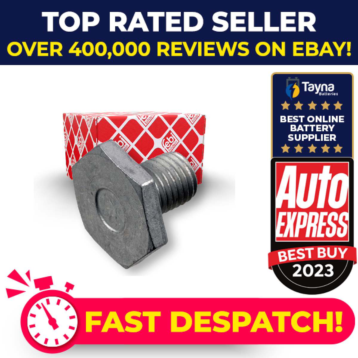 Sump Plug fits CITROEN DISPATCH U6U, VF7 1.6D 1.9D 2.0D 1998 on Oil Drain 031129