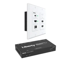 DigitaLinx DL-1H1A1UCWP-H3 4K60 HDMI USB, USB-C HDBaseT 3.0 Wall Plate Extension