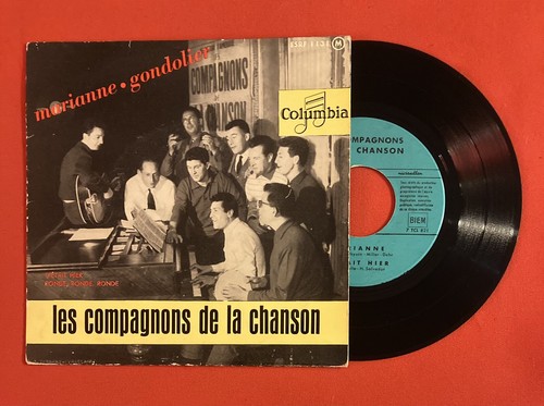 The Companions of the Song Marianne Gondolier ESRF1131 VG+ Vinyl 45T EP