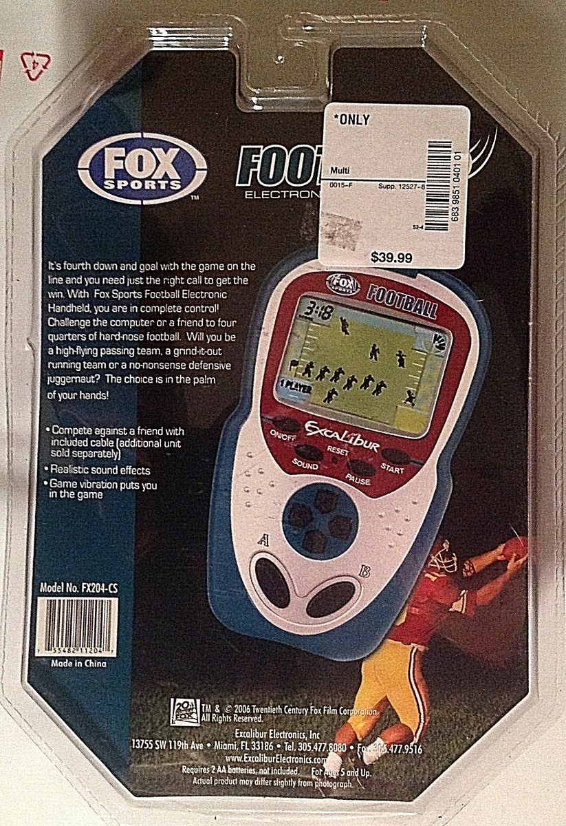 新型スイッチ 2007 Fox Sports GOLF Excalibur Electronics Handheld Game