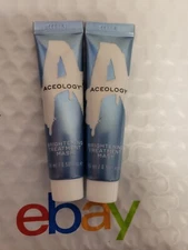 2X Aceology Brightening Treatment Mask  - NEW 0.50oz mini lot of 2