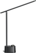 LED Desk Lamp with USB Charging Port - Dimmable Eye-Care Desk Lamp