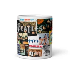 The Beatles Coffee Mug, The Beatles Cup, John Lennon Mug, Paul McCartney Mug