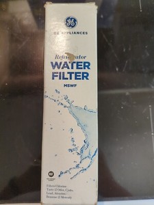 New GE Refrigerator Water Filter MSWF Cartridge Replacement OEM, NSF Certified