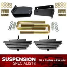 3" Front Leveling Lift Kit w/ Axle Pivot Bracket For 1980-1998 Ford F250 4X4
