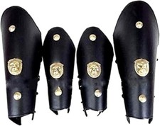 Medieval Halloween Christmas Costumes Roman Leather Greek Armor Leg Arm Guard