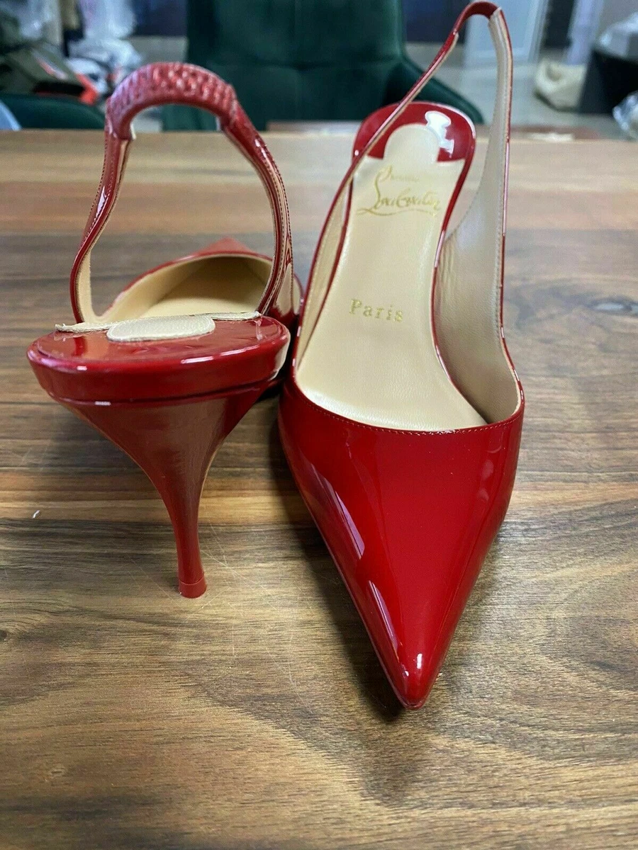Christian louboutin sales clare slingback